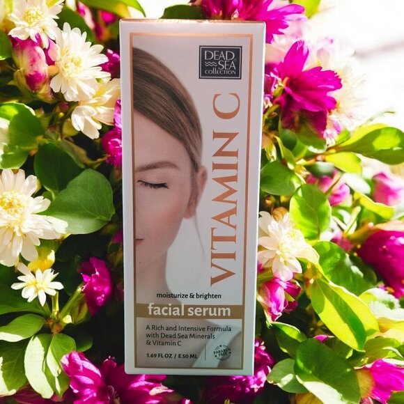 Dead Sea Collection Vitamin C Rejuvenating Facial Serum 1.69 oz 12840 - Picture 3 of 6